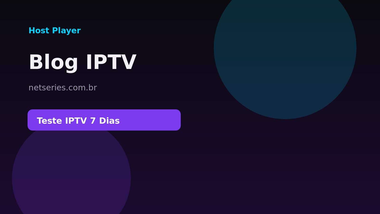 Blog IPTV Host Player com dicas e tutoriais
